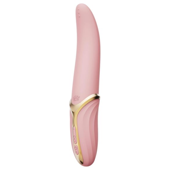 Zalo Eve - vibrator rotativ încălzire reîncărcabil - silicon roz