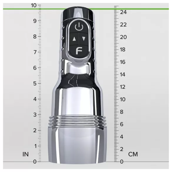 Fleshlight Quiver - masturbator vibrator și încălzitor (vagin)