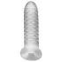 Perfect Fit - Fat Boy Checker Box - înveliș penian (15 cm, alb)