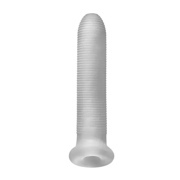 Perfect Fit - Fat Boy Micro Ribbed - mânecă peniană (19 cm, alb)