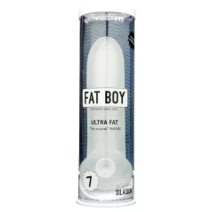 Fat Boy Original Ultra Fat - mânecă penis - 19cm - alb