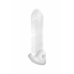   Fat Boy Original Ultra Fat - prezervativ pentru penis (19cm) - alb ca laptele