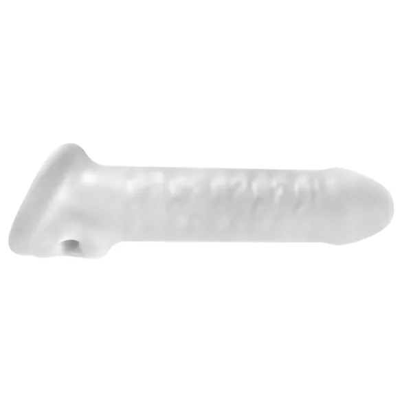 Perfect Fit - Fat Boy Thin - înveliș pentru penis (17 cm, alb)