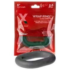 Perfect Fit - inel pentru penis gros - silicon negru 15cm