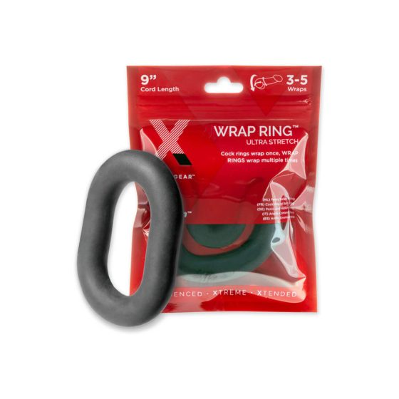 Perfect Fit Ultra Wrap 9 - inel groas pentru penis - negru (22cm)
