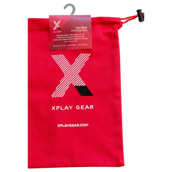 Perfect Fit Play Gear - sac de depozitare pentru jucării sexuale (roșu)