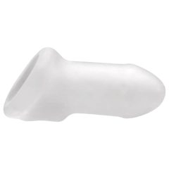 Fat Boy Subțire - manson pentru penis (10cm) - alb cremos