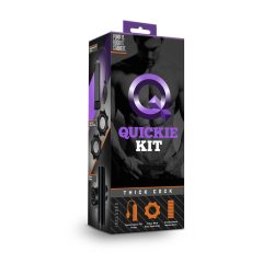 Quickie Kit - set de pompă pentru penis - gros (4 piese)