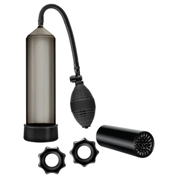 Quickie Kit - pompă pentru penis - set gros - 4 piese