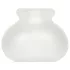 Perfect Fit - Inel testicular cu greutate - silicon transparent