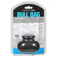   Perfect Fit Bull Bag - sac pentru testicule și întinzător (negru)