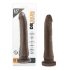 Dr. Skin - dildo realist cu ventuză - maro 20,5cm