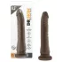 Dr. Skin 8,5 - dildo realist cu ventuză (maro, 20,5 cm)