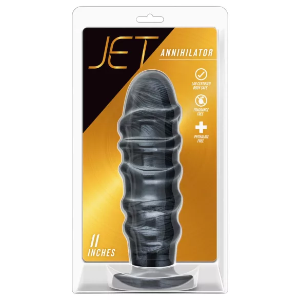Blush Jet - dildo anal XXL (negru)
