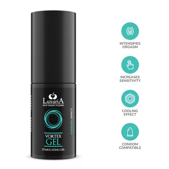 Intimateline Luxuria Vortex - gel stimulant cu efect răcoritor pentru femei (30 ml)
