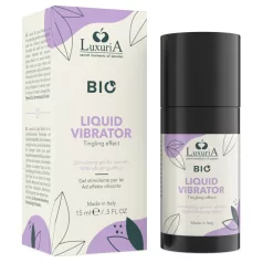   Intimateline Luxuria BIO - gel vibrator lichid pentru femei (15 ml)