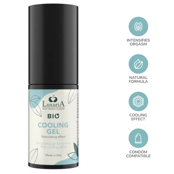 Intimateline Luxuria BIO - gel excitant răcoritor pentru femei (30 ml)