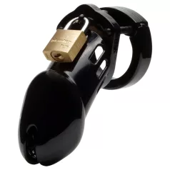 CB-6000 CB-X - cușcă pentru penis cu lacăt - negru