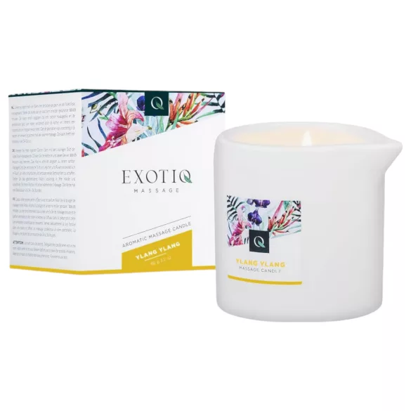 Exotiq - lumânare de masaj parfumată - ylang ylang - 60g