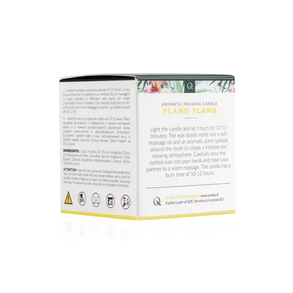 Exotiq - lumânare de masaj parfumată - ylang ylang - 60g