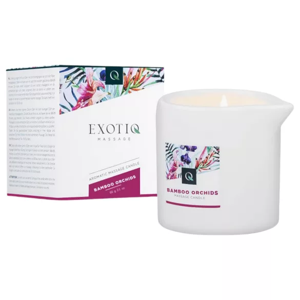 Exotiq Bamboo Orchids - lumânare masaj (60g)