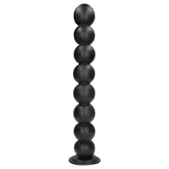   Ouch! Balls of Lust - șirag anal gigantic de bile (negru) - 55 cm