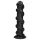 Ouch! Hole Driller - dop anal gigantic (negru) - 31,5 cm