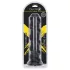 Ouch! Hole Driller - dop anal gigantic (negru) - 31,5 cm