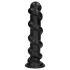 Ouch! Hole Driller - dop anal gigantic (negru) - 31,5 cm