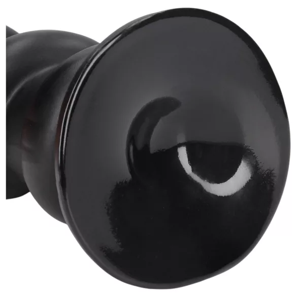 Ouch! Hole Driller - dop anal gigantic (negru) - 31,5 cm