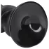 Ouch! Hole Driller - dop anal gigantic (negru) - 31,5 cm