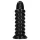 Aoleu! Spiral Force - dop anal răsucit (negru) - 23,5 cm