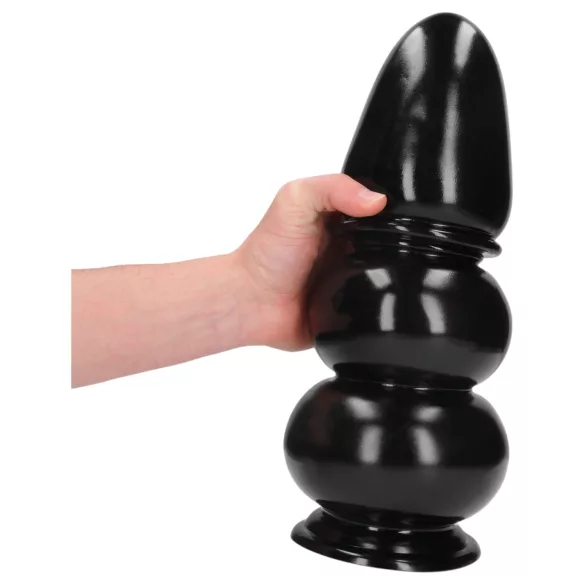 Ouch! Ultra Collosus - dop anal extra mare (negru) - 33 cm