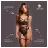 Le Désir Lola - set sutien cu bretele (negru)