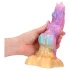 Aoleu! Rainbow Invader - dildo fantezie din silicon (curcubeu)