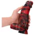 Ouch! Dark Lycan Spawn - dildo fantezie din silicon (roșu-negru)
