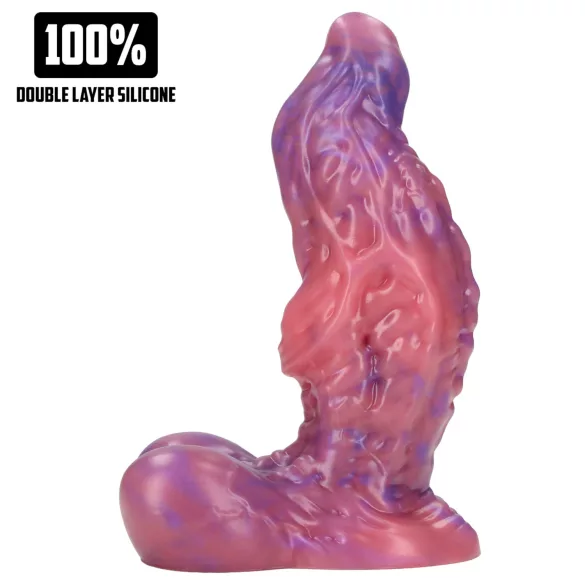 Au! Galactic Ravager - dildo fantezie din silicon (mov)