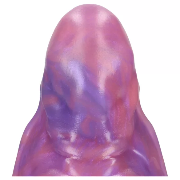 Au! Galactic Ravager - dildo fantezie din silicon (mov)