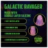 Au! Galactic Ravager - dildo fantezie din silicon (mov)