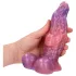 Au! Galactic Ravager - dildo fantezie din silicon (mov)