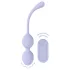 Loveline - bile vaginale vibratoare - dublu - mov