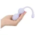 Loveline - bile vaginale vibratoare - dublu - mov