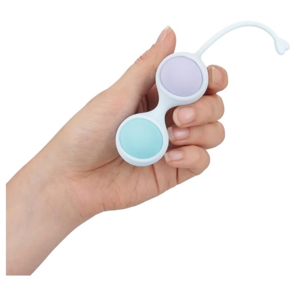 Loveline - set bile geisha vibratoare - reglabil - albastru