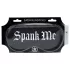 Au! - mască de ochi din satin cu inscripția „Spank Me” (negru)