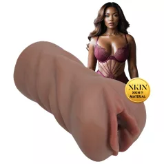   XKIN Next Door Amani - vagină realistă masturbator (nuanță naturală închisă)
