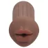 XKIN - masturbator cu gură artificială - S (natural închis la culoare)