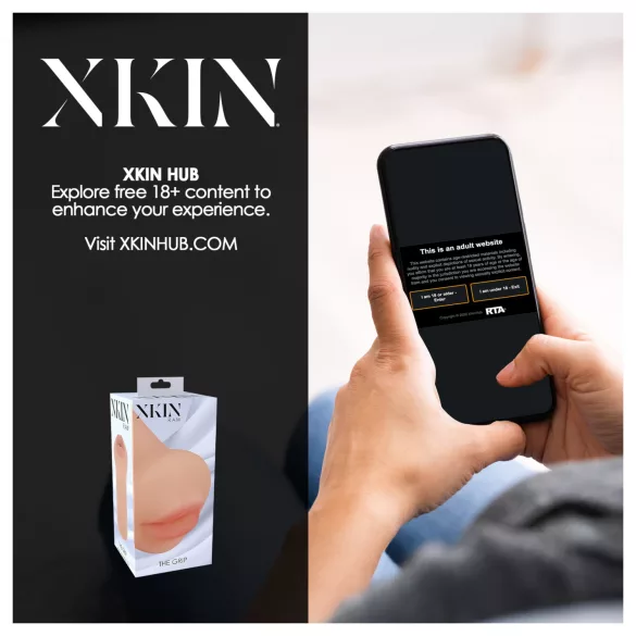 XKIN - masturbator realist în formă de vagin - S (culoare naturală)