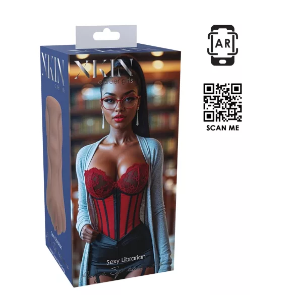 Bibliotecara XKIN Paige - vagin artificial realist pentru masturbare (culoare naturală)