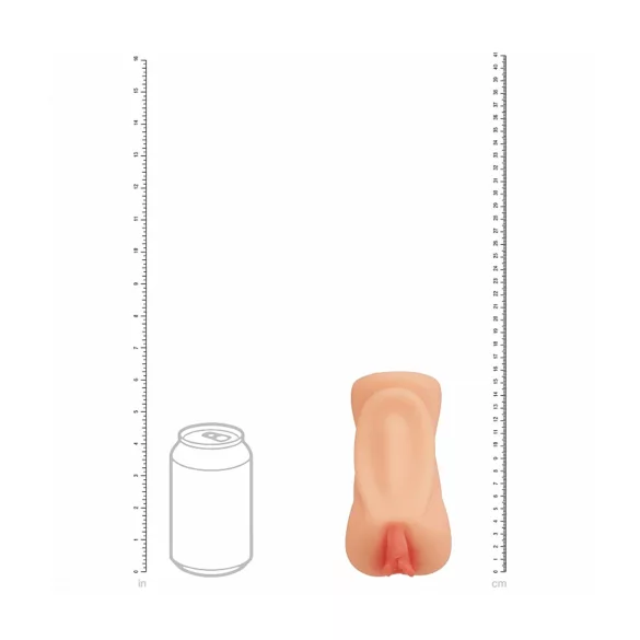 XKIN Lexi Lockerload - vaginã artificială realistă pentru masturbare (culoare naturală)