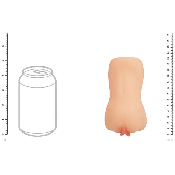 XKIN Amber Blowfiled - vagină masturbator realistă (culoare naturală)